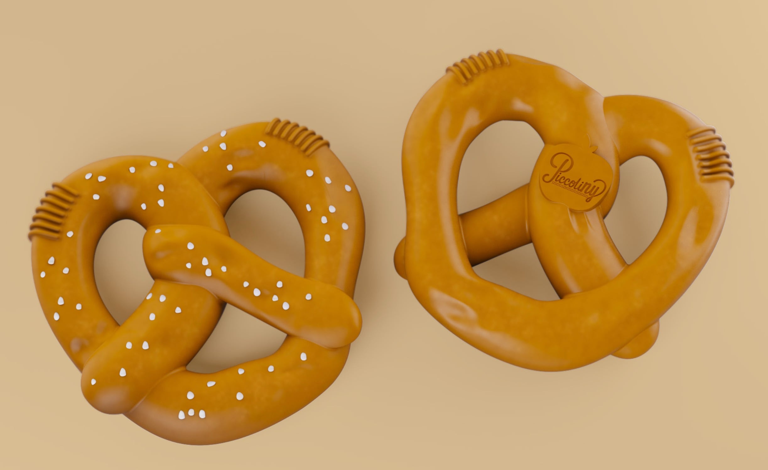 PiccoliNY Pretzel Teether