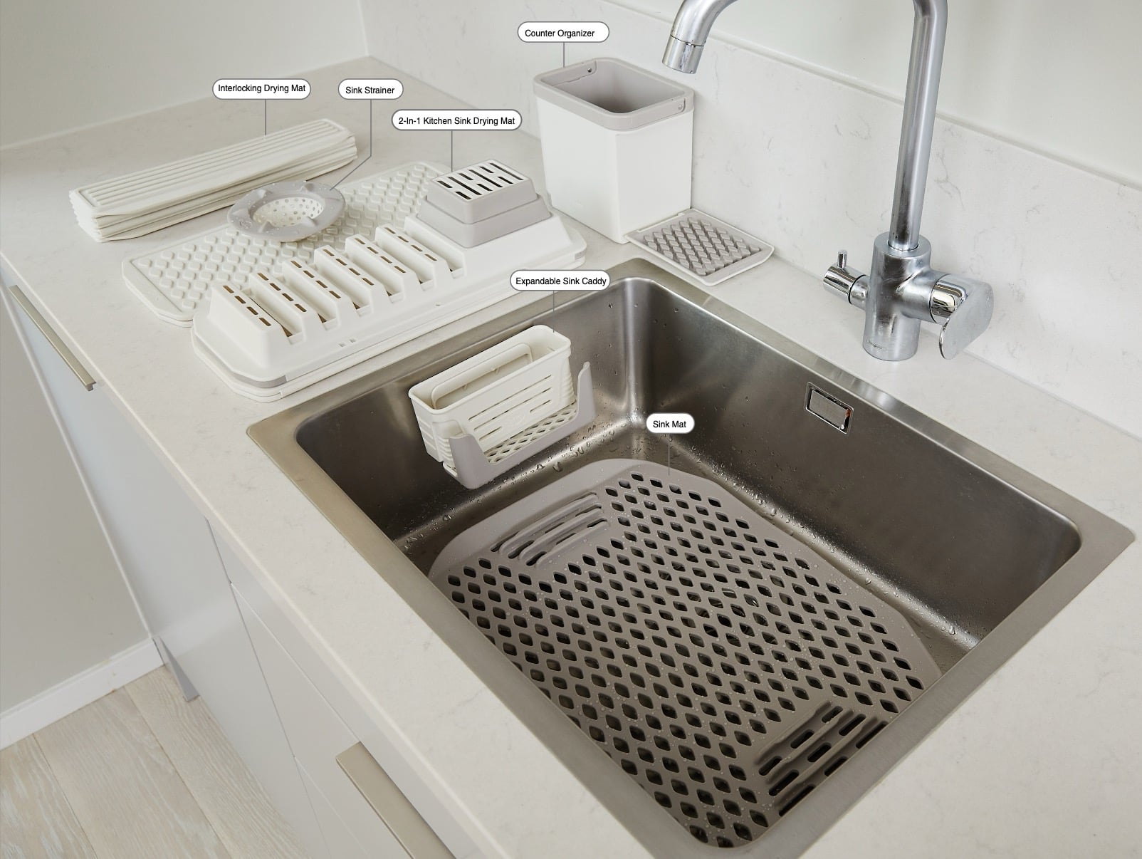 Clorox Interlocking Drying Mat