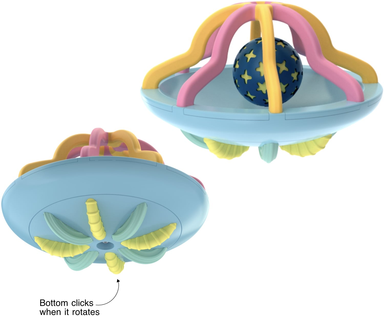 Lulybo UFO Activity Teether.01 Lulyboo UFO Activity Teether