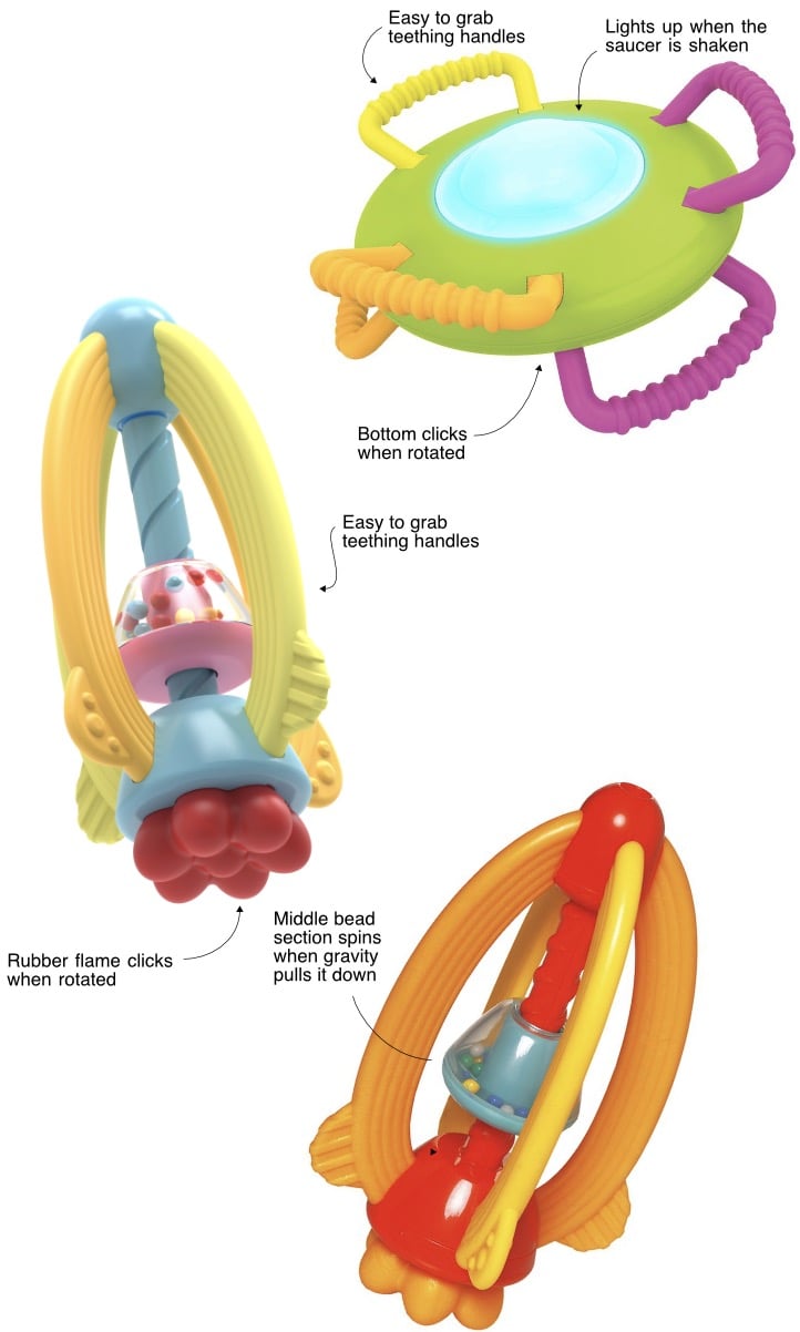 Lulybo UFO Activity Teether.02 Lulyboo UFO Activity Teether