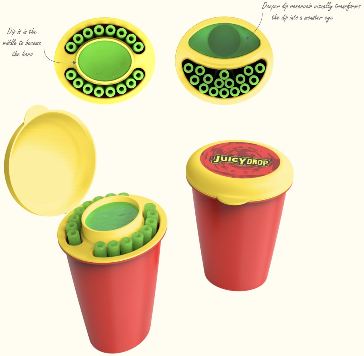 Juicy Drop Gummy Dip ‘N Stix.02b Juicy Drop Gummy Dip ‘N Stix by Studio RedEye