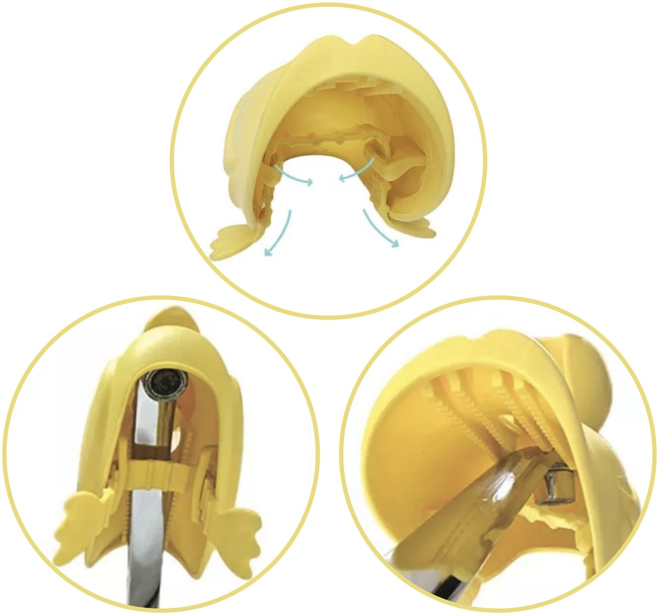 Lulyboo Three Circle Lulyboo Faucet Protector duck by Studio Redeye