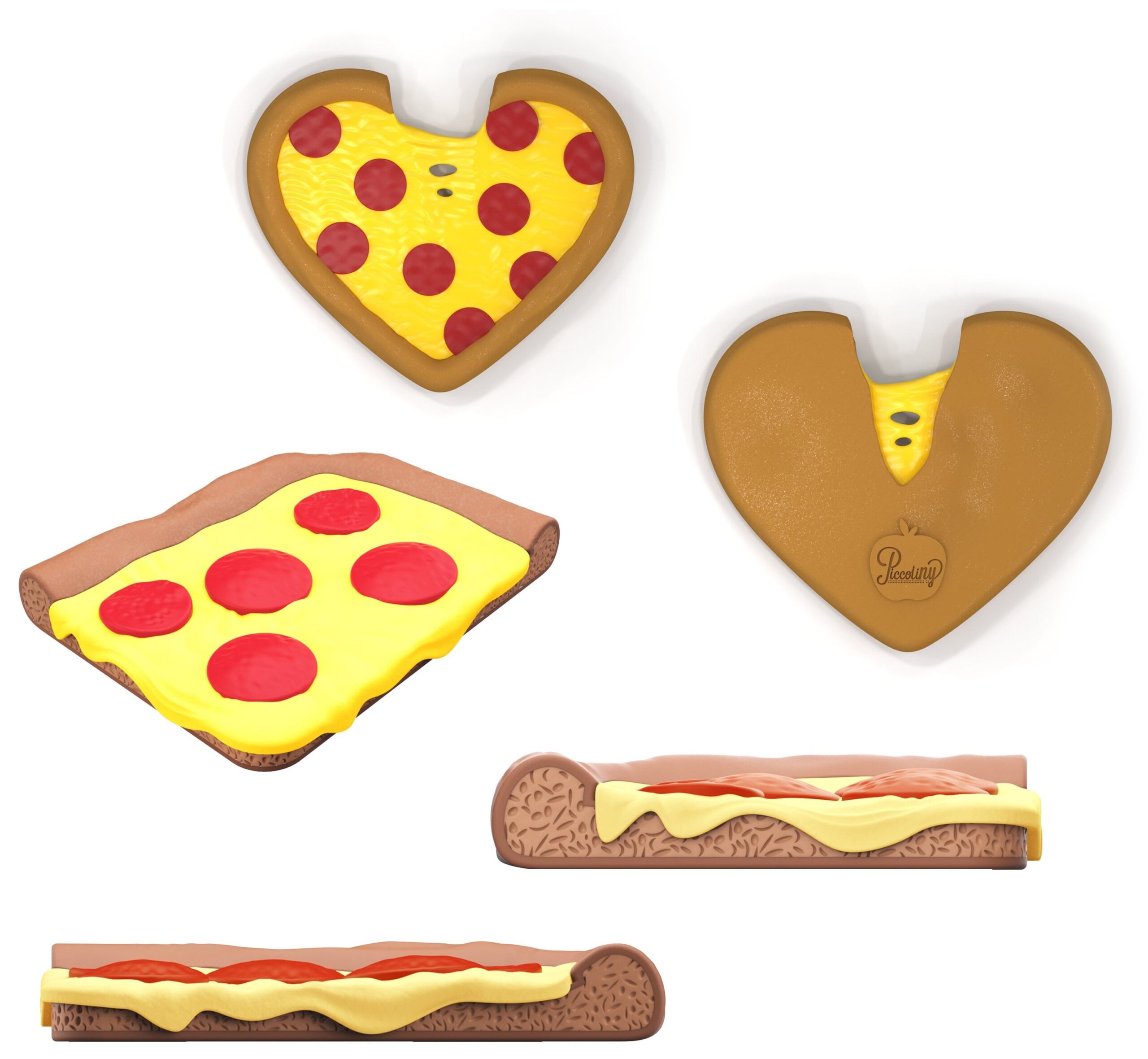 PIZZA TEETHER-A Pizza Teether RedEye Studio